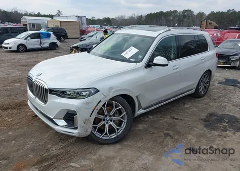2022 BMW X7 xDrive40I z USA, uszkodzony, nr VIN 5UXCW2C01N9L72533